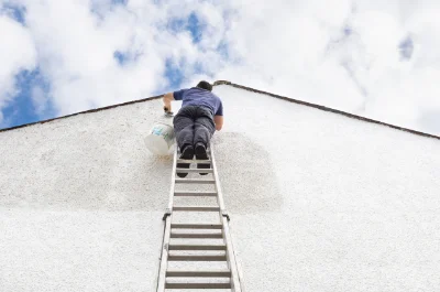 Peinture extérieure à Carville-la-Folletière — façades et ravalement